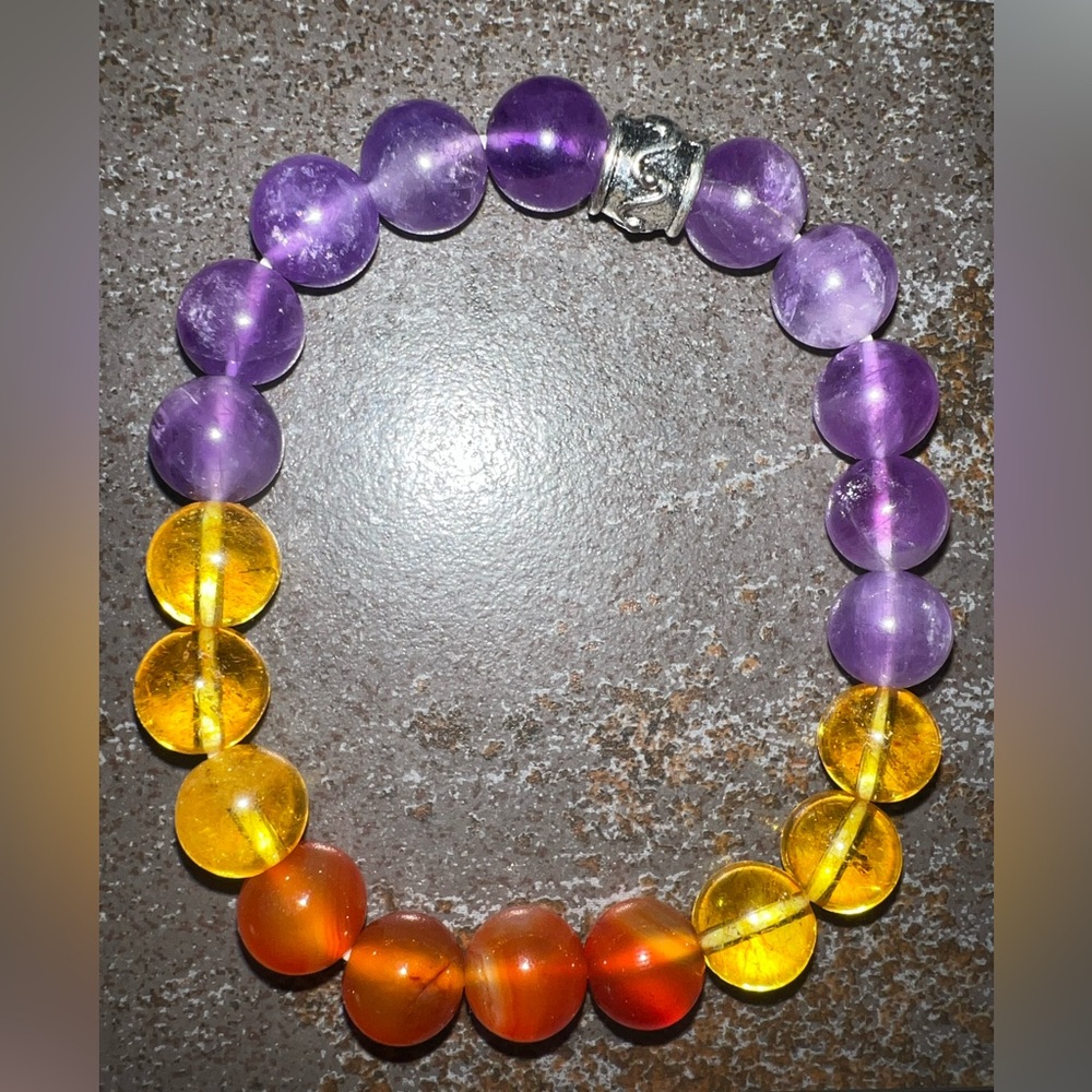 Beaded Bracelet - Cancer Support